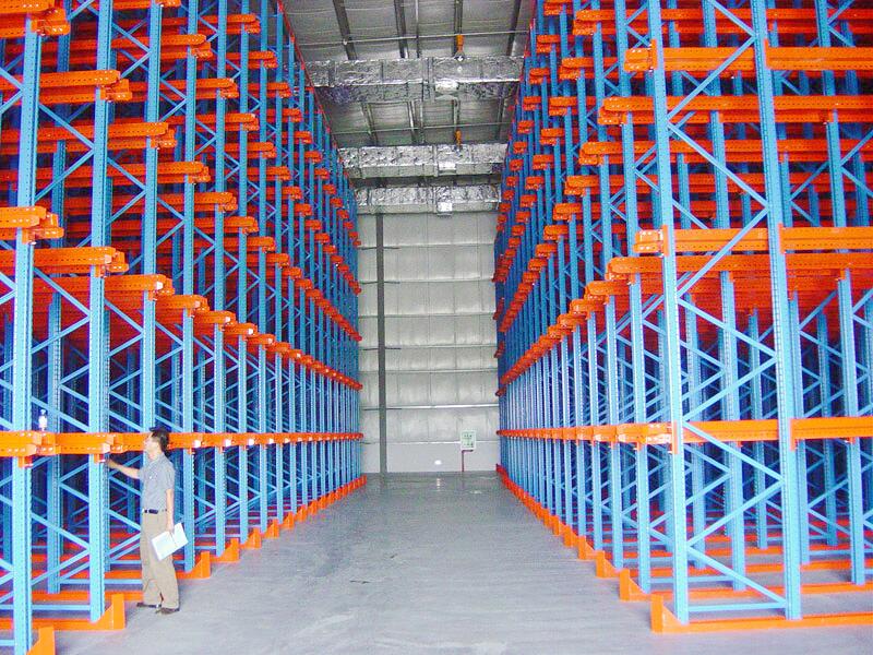 水果冷庫(kù)貨架使用貫通貨架后能提升多少？